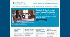 Desktop Screenshot of mercyweightmanagement.com